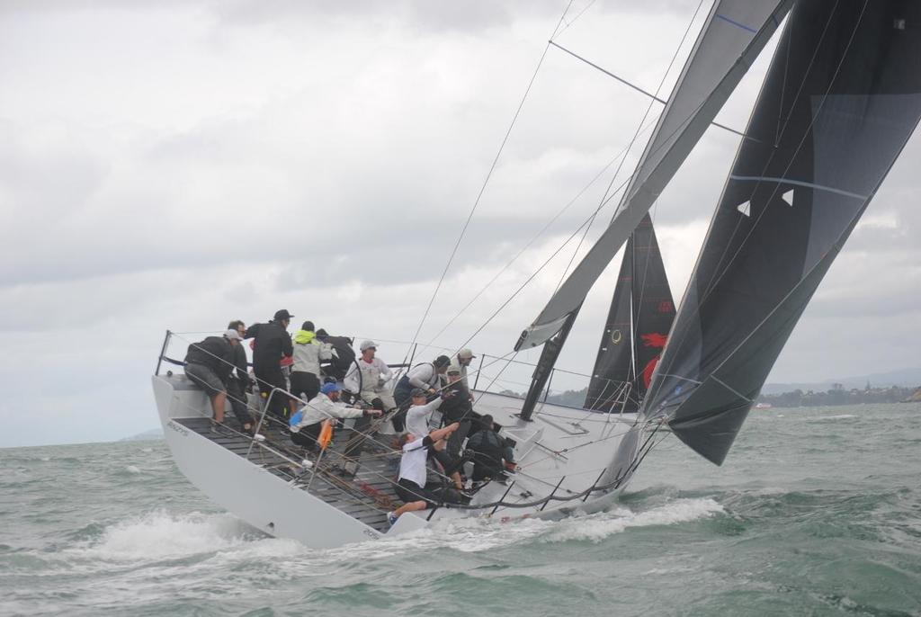 Viento 2 heading upwind - RNZYS Media - Jack Tar Auckland Regatta, March  18-20, 2016 © RNZYS Media